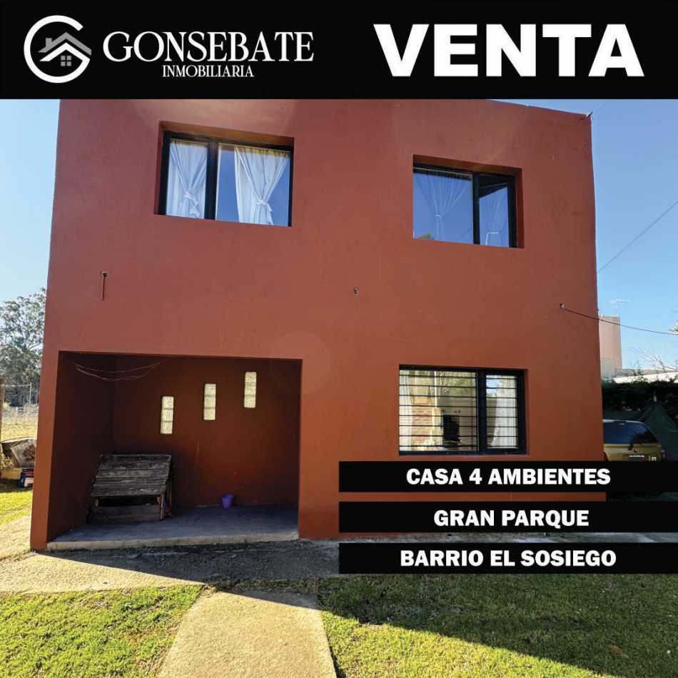 Casa 4 ambientes en reserva forestal el Sosiego