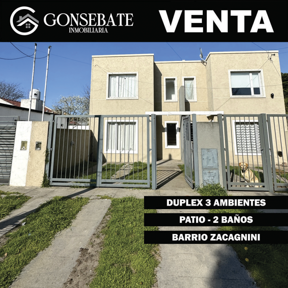 DUPLEX 3 AMBIENTES