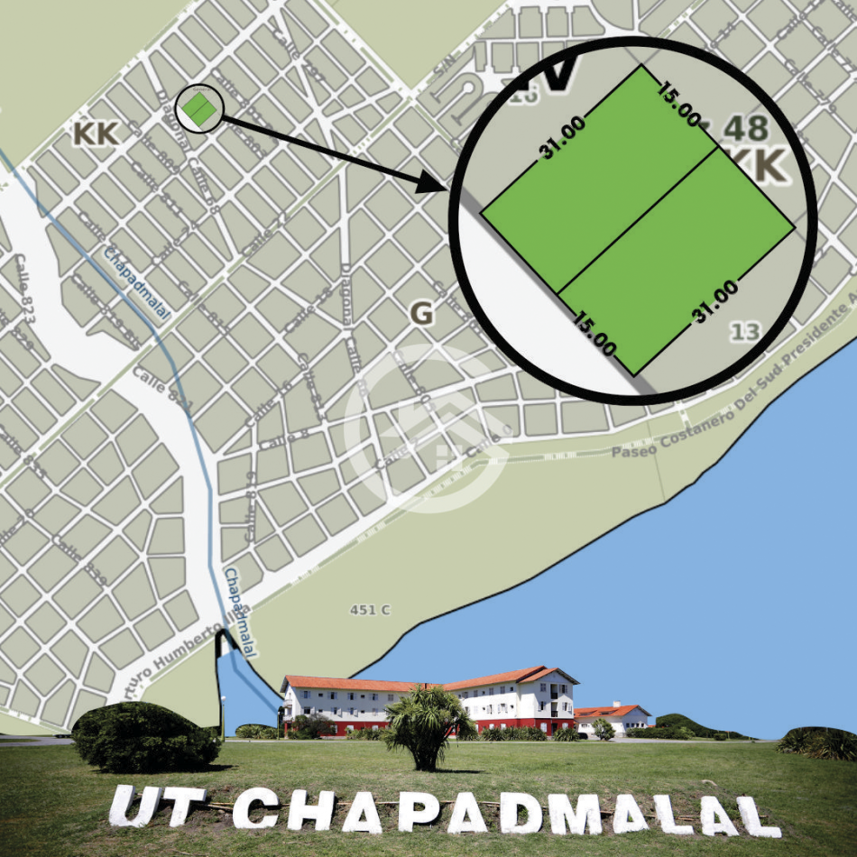 Terrenos en venta Colonia Chapadmalal