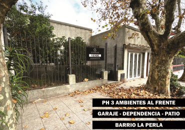 Amplio 3 ambientes en ph barrio La Perla 