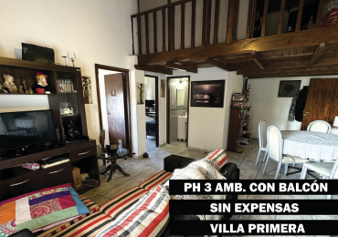 PH 3 AMBIENTES AL FRENTE CON BALCON 