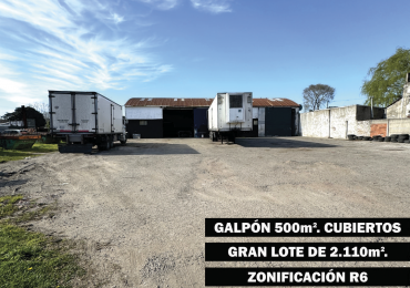 GALPON CON AMPLIO PLAYON